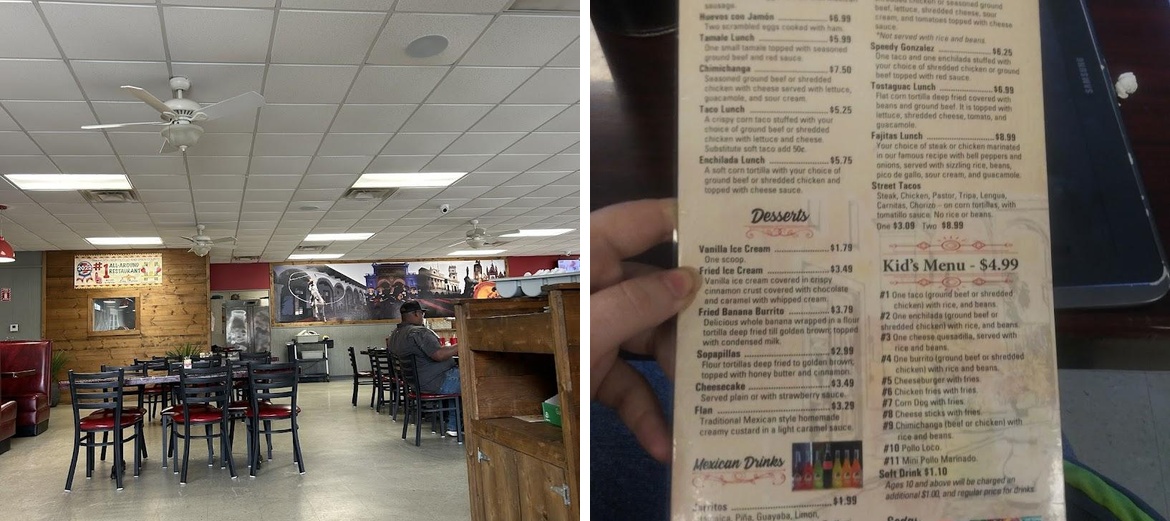 Los Arcos Mexican Grill Menu