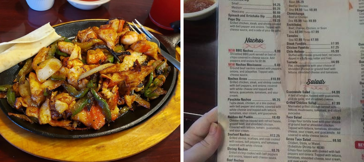 Los Arcos Mexican Grill Menu
