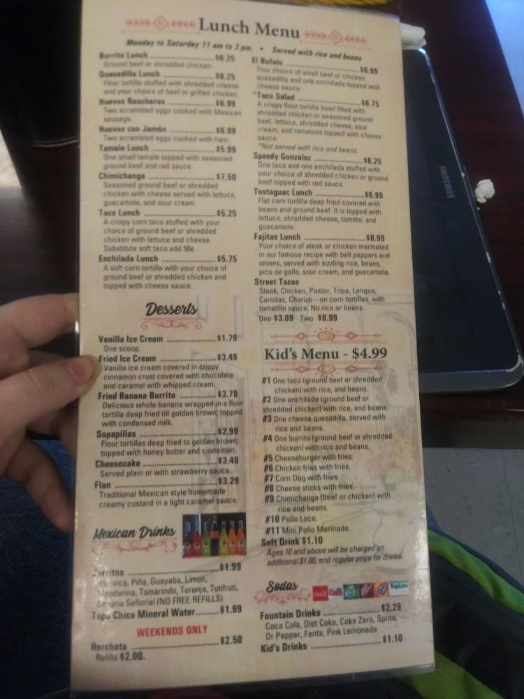 Los Arcos Mexican Grill Menu image 1