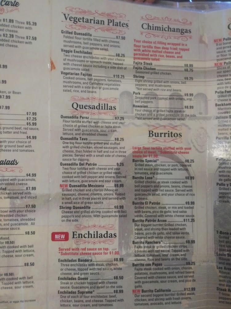 Los Arcos Mexican Grill Menu image 3