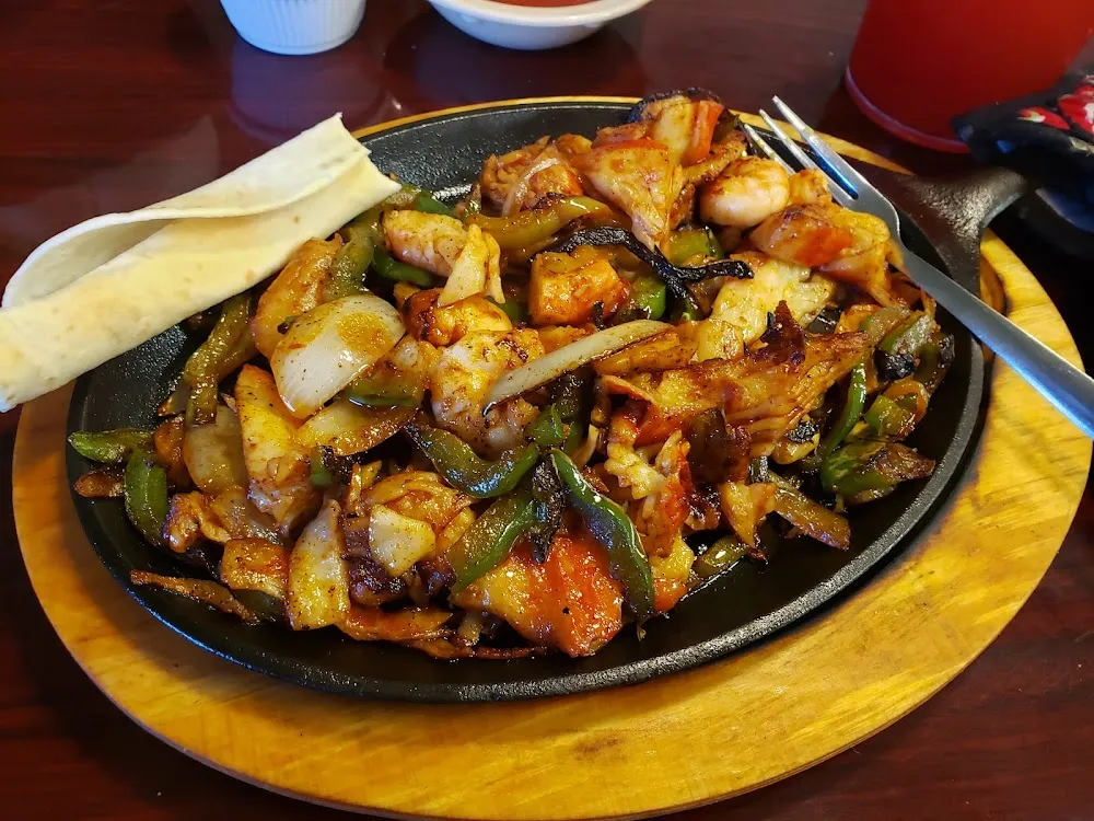 Seafood Fajitas